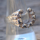 Vintage Sterling Silver Horseshoe Ring 9.75