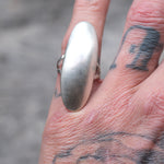 Vintage Sterling Silver Dome Ring 5.75