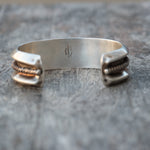Vintage Thick Sterling Mens Cuff