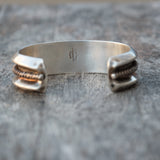 Vintage Thick Sterling Mens Cuff