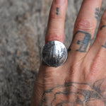 Vintage Sterling Liberty Dime Ring 7