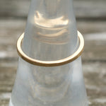 Vintage 14K Gold Diamond Heart Ring 6.25