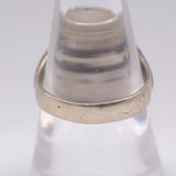 Vintage Sterling Turquoise Stamped Band Ring 9