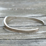 Vintage Sterling Multistone Inlay Cuff