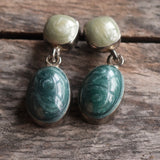 Vintage Sterling Silver Drop Earrings