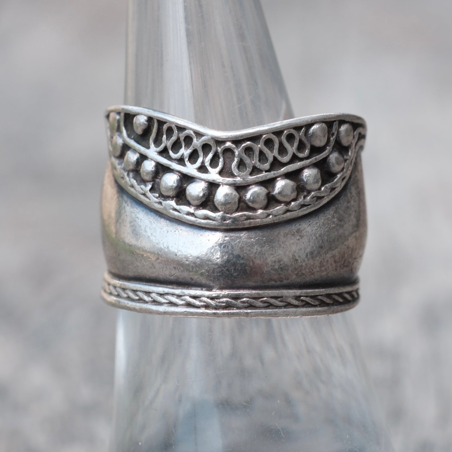 Vintage Sterling Silver Ring 7.25