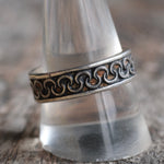 Vintage Sterling Silver Band 11