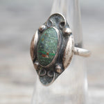 Vintage Sterling Turquoise Ring 6