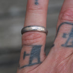 Vintage Sterling Silver Band 5.75