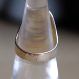 Vintage Sterling Silver Dome Ring 7