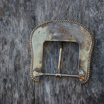 Vintage MF Western Products Filigree Belt Buckle 1.5"