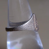 Vintage Sterling Silver Arrowhead Band Ring 7.75