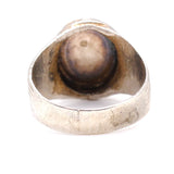 Vintage Sterling Egyptian Signet Ring 8.75