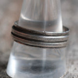 Vintage Sterling Silver Band 10.5