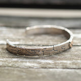 Vintage Sterling Harley Davidson Logo Cuff
