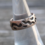 Vintage Sterling Silver Band 5.5