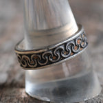 Vintage Sterling Silver Band 11