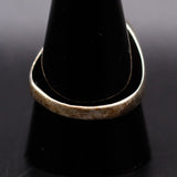 Vintage Sterling Crushed Turquoise Inlay Ring 9.75