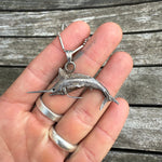 Vintage Sterling Marlin Necklace