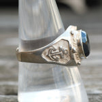 Vintage Sterling Anchor Ring 9.75