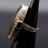 Vintage Sterling Labradorite Ring 5