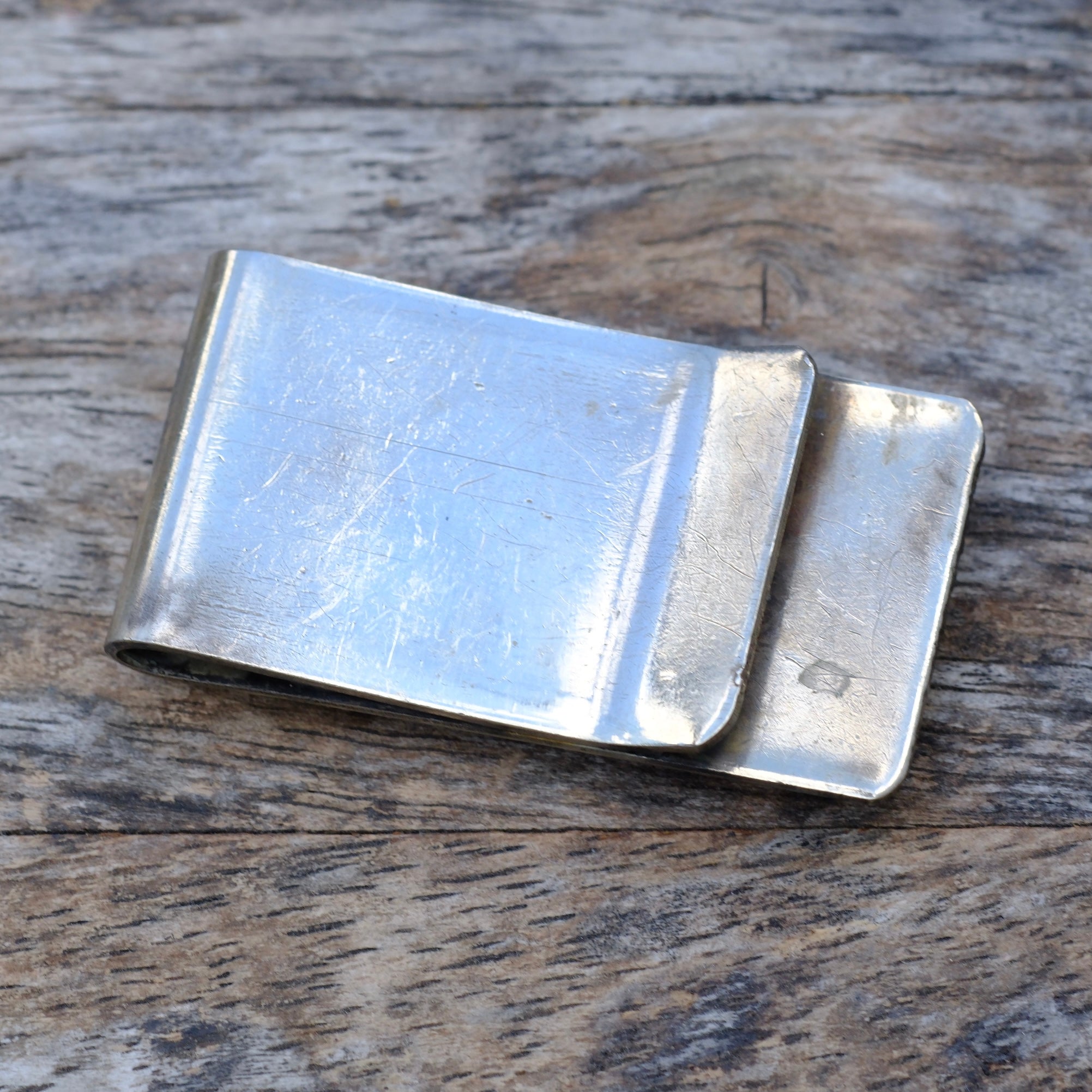 Vintage Turquoise Feather Money Clip