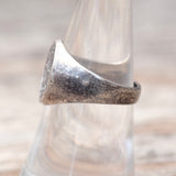 Vintage Sterling Silver Aztec Calendar Ring 7.25