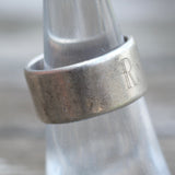 Vintage Sterling Silver RON Ring 6.5