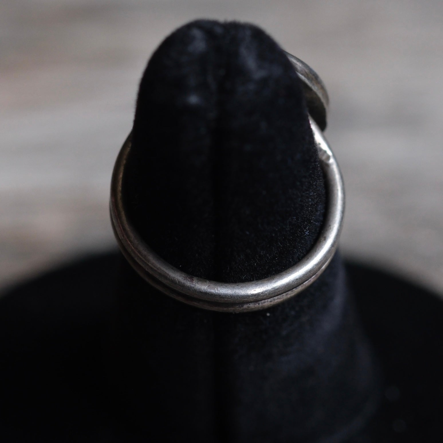 Vintage Sterling Turquoise Ring 4.25