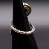 Vintage Sterling 2-Stone Turquoise Ring 5.5