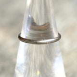 Vintage Sterling Turquoise Inlay Turtle Ring 4.5