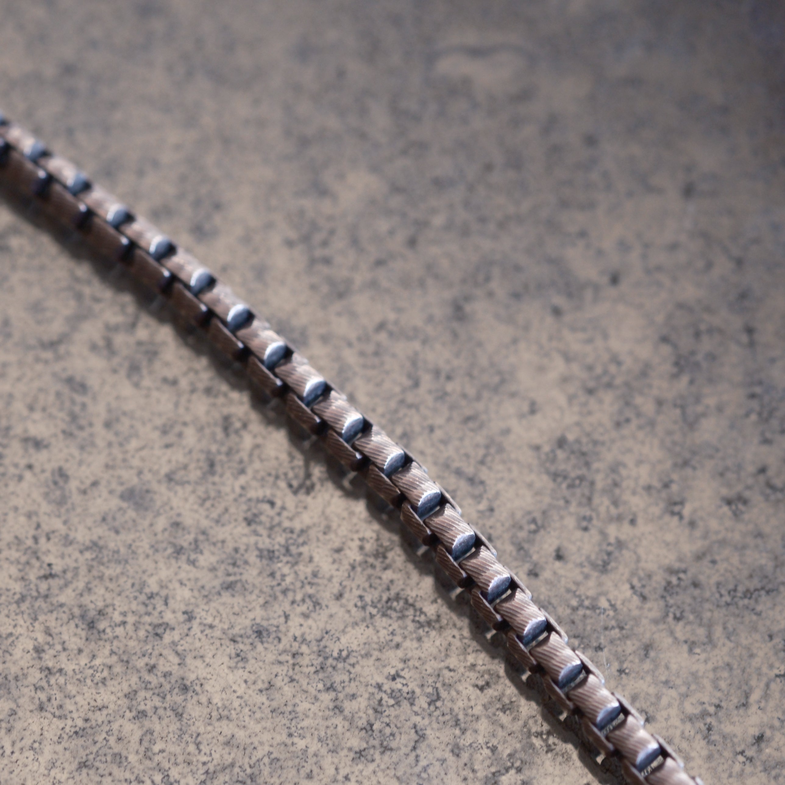 Vintage Sterling Silver Fancy Link Chain Necklace 23.5"