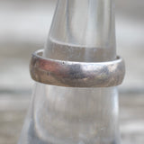 Vintage Sterling Silver Band 7