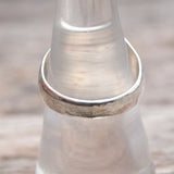 Vintage Sterling Turquoise Stamped Arrows Ring 7.75