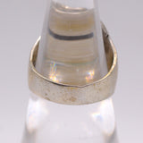 Vintage Sterling Turquoise Feather Ring 7.25