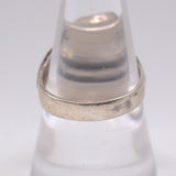 Vintage Sterling Turquoise Stamped Band Ring 9