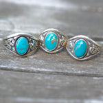 1980's Vintage Turquoise Thunderbird Ring