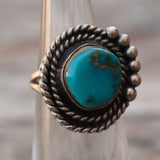 Vintage Sterling Turquoise Ring 4