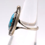 Vintage Sterling Turquoise Ring 6.25