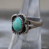 Vintage Sterling Turquoise Ring 6