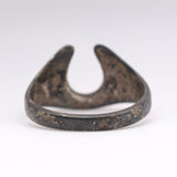 Vintage Sterling Silver Lucky Horseshoe Ring 11