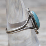 Vintage Sterling Turquoise Ring 8