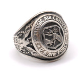 Vintage Sterling Air Force Ring 8
