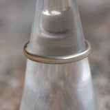 Vintage Sterling Mother Of Pearl Ring 6