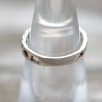 Vintage Sterling Silver Chain Ring 4.25