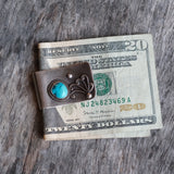 Vintage Turquoise Money Clip