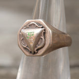 Vintage Sterling Silver Signet Ring 4