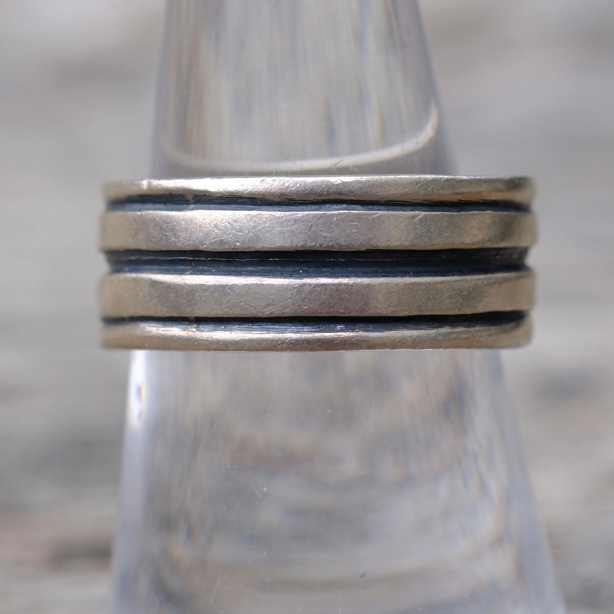Vintage Sterling Silver Band Ring 8