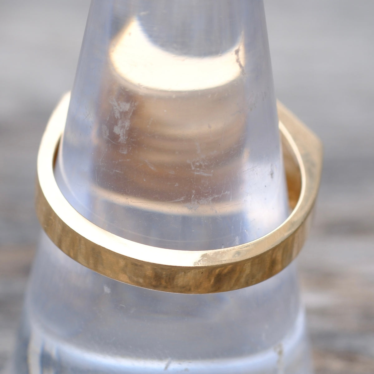 Vintage 10K Solid Gold Dome Ring 10