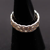 Vintage Sterling Silver Band 7